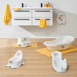 KEEEPER Kinderhocker Igor 40 x 37 x 21 cm Kunststoff weiß Bär
