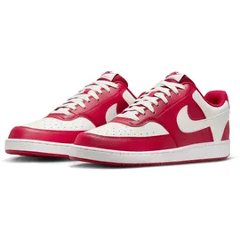 Nike Court Vision Low Herren Gym Red / Summit White 44