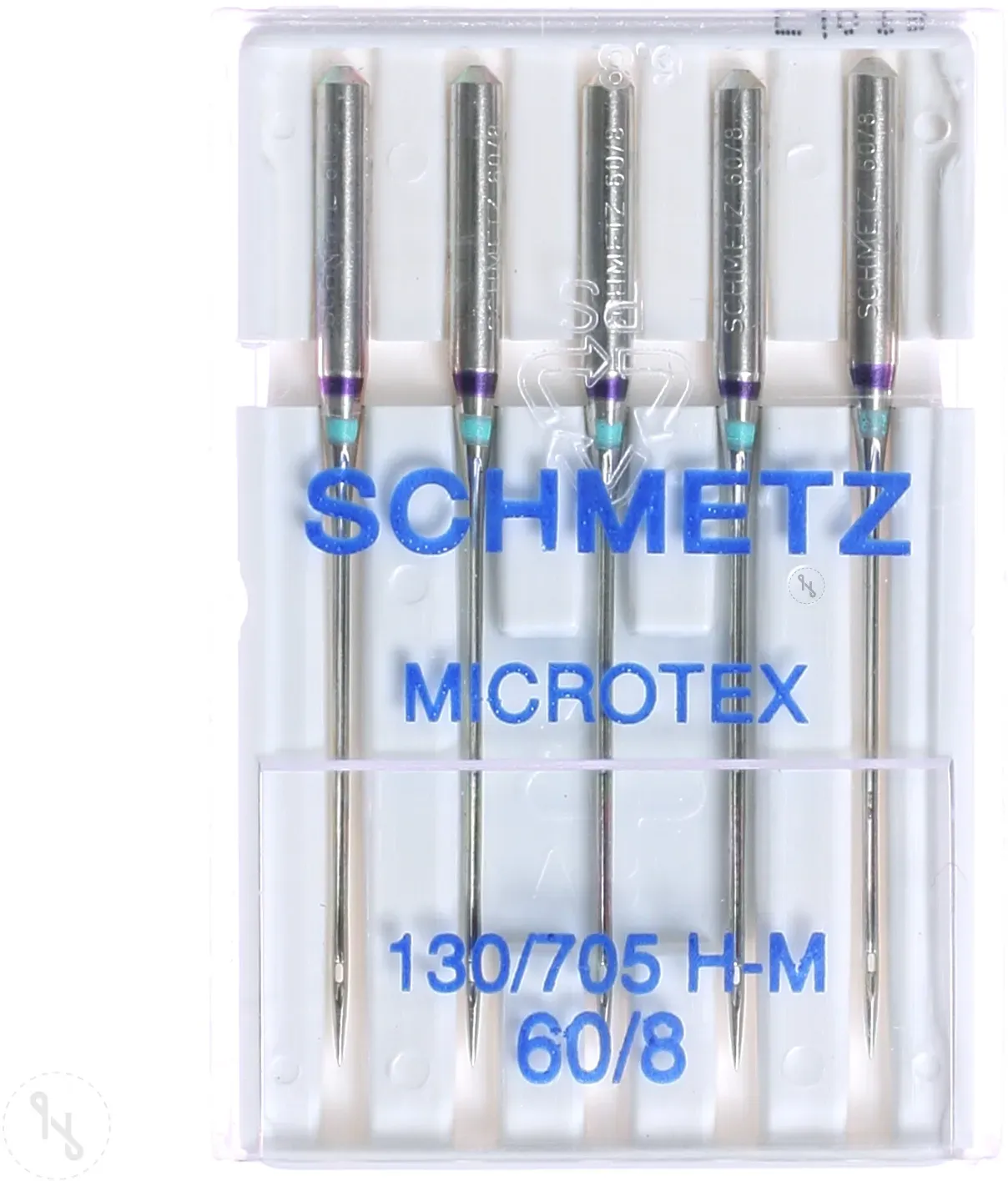 Schmetz Microtex-Nadeln 5er Packung Stärke 60