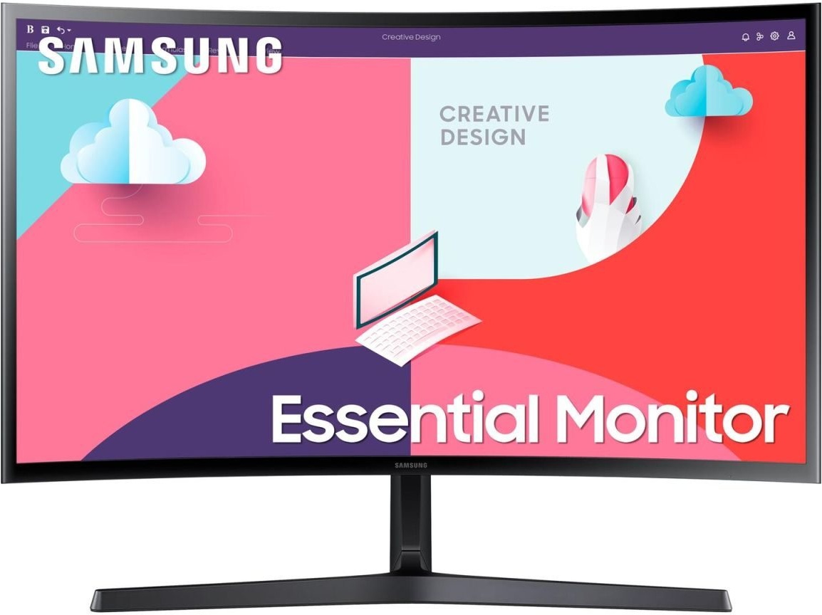 Samsung S24C366EAU Curved Essential Monitor 61cm (24 Zoll)