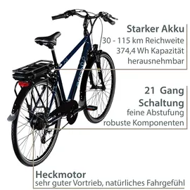 Agon Avesa 2023 28 Zoll RH 48 cm Damen dunkelblau