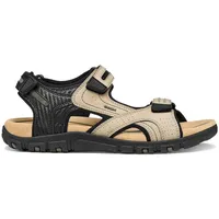 Geox MAN UOMO SANDAL STRADA D SANDALS SAND/BLACK 44_EU