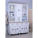 Buffetschrank Küchenschrank Shabby Chic Küchenregal Buffet Landhausstil Holz neu