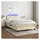 vidaXL Boxspringbett 120 x 200 cm Creme