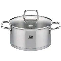 ELO Bratentopf Citrin Ø 20 cm Edelstahl Silber