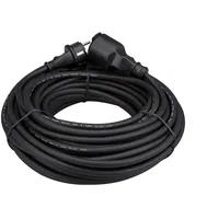 Perel GUMMI-VERLÄNGERUNGSKABEL - 25 m - 3G1.5 - stecker-typ