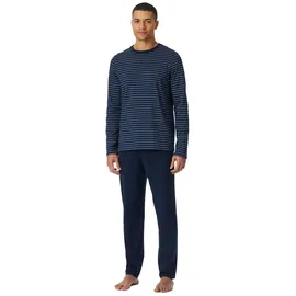 SCHIESSER Herren Schlafanzug lang-Nightwear Set Pyjamaset, Admiral_182197, 54