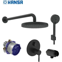 Hansa HANSAVANTIS und BASICJET Bundle , Matt-Schwarz, HANSAVANTIS BASICJET Bundle, MS