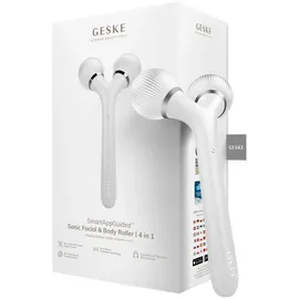 geske Sonic Facial & Body Roller & 4 in 1, weiß