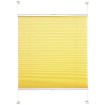 LIEDECO Klemmfix Plissee verspannt 60 x 150 cm gelb