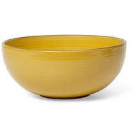 Kähler Design Colore Schale aus Steingut hergestellt, Handbemalt, in der Farbe: Safron yellow, Durchmesser: 19 cm, 690643