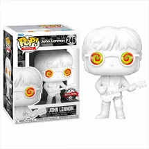 Funko John Lennon 246 Special Edition - Funko Pop! - Vinyl Figur 12 cm - Weiß/Mehrfarbig