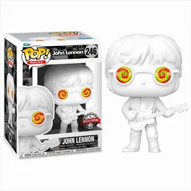 Funko John Lennon 246 Special Edition - Funko Pop! - Vinyl Figur 12 cm - Weiß/Mehrfarbig