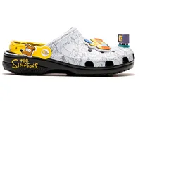 Crocs x The Simpsons Classic Clog - Multicolor/Grau - M6W8