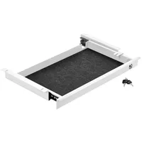 SO-Tech Unterbauschublade cavo weiß, 50cm Breite: abschließbar