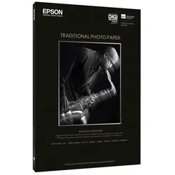 Epson Traditional Photo Paper seidenmatt, A 3+ 25 Blatt, 330 g