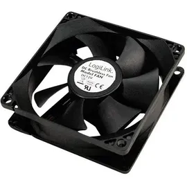 Logilink FAN103 PC-Gehäuse-Lüfter Schwarz (B x H x T) 120 x 120 x 25 mm