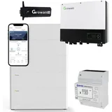 Growatt SPH3600 0% MwSt §12 III UstG 3,6kW Hybrid Wechselrichter mit 12.8kWh Solarspeicher-Set