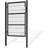 casanoov Gartentor 106 x 166 cm Grau/Metall