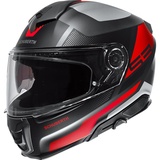 Schuberth S3 Daytona Helm, schwarz-grau-rot, Größe S