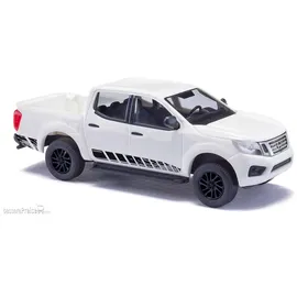 BUSCH 53712 - Nissan Navara, N-Guard Weiß 1:87
