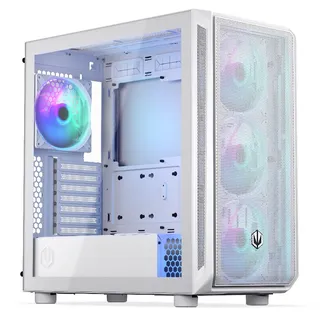 endorfy ARX 700 ARGB White ATX Gaming Gehäuse mit Seitenfenster