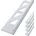 Aluminium eloxiert 2 5m x 10mm 5 Stück Fliesenprofil