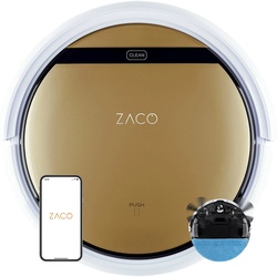 Zaco Saugroboter V5X, Staubsauger Roboter, Gold