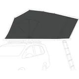 qeedo Freedom Compact 1+ Thermo Tent Innenzelt für Dachzelt Schlafkabine grau 1 PERSON