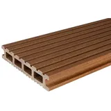 Kovalex WPC-Terrassendiele Exklusiv nach Maß  (Walnuss, Mattiert, 470 x 14,5 x 2,6 cm)