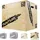 Tunturi Plyo Box Schwarz/Braun 50 x 60 x 75 cm