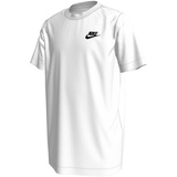 Nike Sportswear T-Shirt Kinder White/Black XS