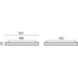 Performance in Lighting FL625LED EL Aufbaurahmen