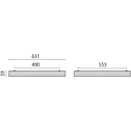 Performance in Lighting FL625LED EL Aufbaurahmen
