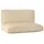 vidaXL Sitzauflage 2 x 120 x 80 x 10 cm beige 2 St.