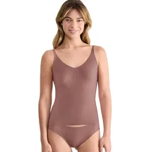 SLOGGI Damen Zero Feel 2.0 Spaghetti Top, Cacao, XS - XS