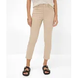 Brax Damen Five-Pocket-Hose Style MARY S ALMOND, Beige, Gr. 36