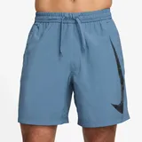 Nike Form Swoosh Dri-Fit 7" Unlined Versatile Herren Shorts, blau - US: XL