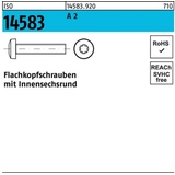 Reyher Flachkopfschraube ISO 14583 ISR M1,6x 2 A 2 1000 Stück