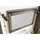 Massivmoebel24 Spiegel Mango 114 x 80 cm Grau