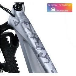 Unleazhed Oberrohr S Rahmenschutzfolie - undercover glossy