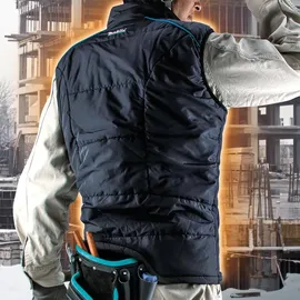Makita Thermoweste, schwarz Größe L