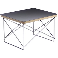 Vitra - Eames Occasional Table LTR, HPL schwarz / Chrom