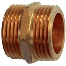 Meister Craft Cornat Doppelnippel 1", Messing / Garten Bewässerung / FLOR92755 Mehrfarbig