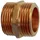 Meister Craft Cornat Doppelnippel 1", Messing / Garten Bewässerung / FLOR92755 Mehrfarbig