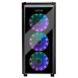 Captiva Highend Gaming R77-534 Ryzen 7 RX 7800 XT (AMD Ryzen 7 5900X, 64 GB 2000 GB, Radeon RX 7800 XT), PC Schwarz