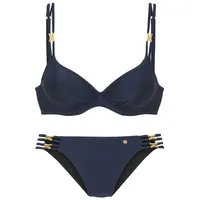 JETTE Bügel-Bikini Damen marine Gr.44 Cup C