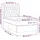 vidaXL Boxspringbett 90 x 200 cm Creme