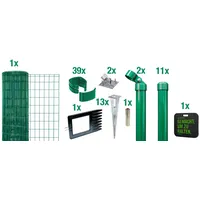GAH ALBERTS Schweissgitter Fix-Clip Pro Set 1 x 25 m grün