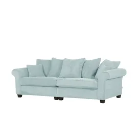 Sofa.de Big-Sofa 264 cm 3-Sitzer türkis/petrol
